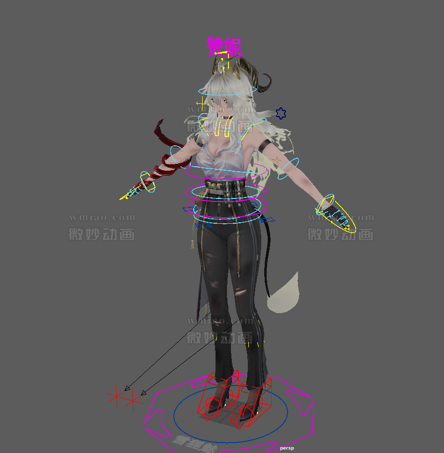 【鸣潮】赞妮+全形态+武器（剑盾）