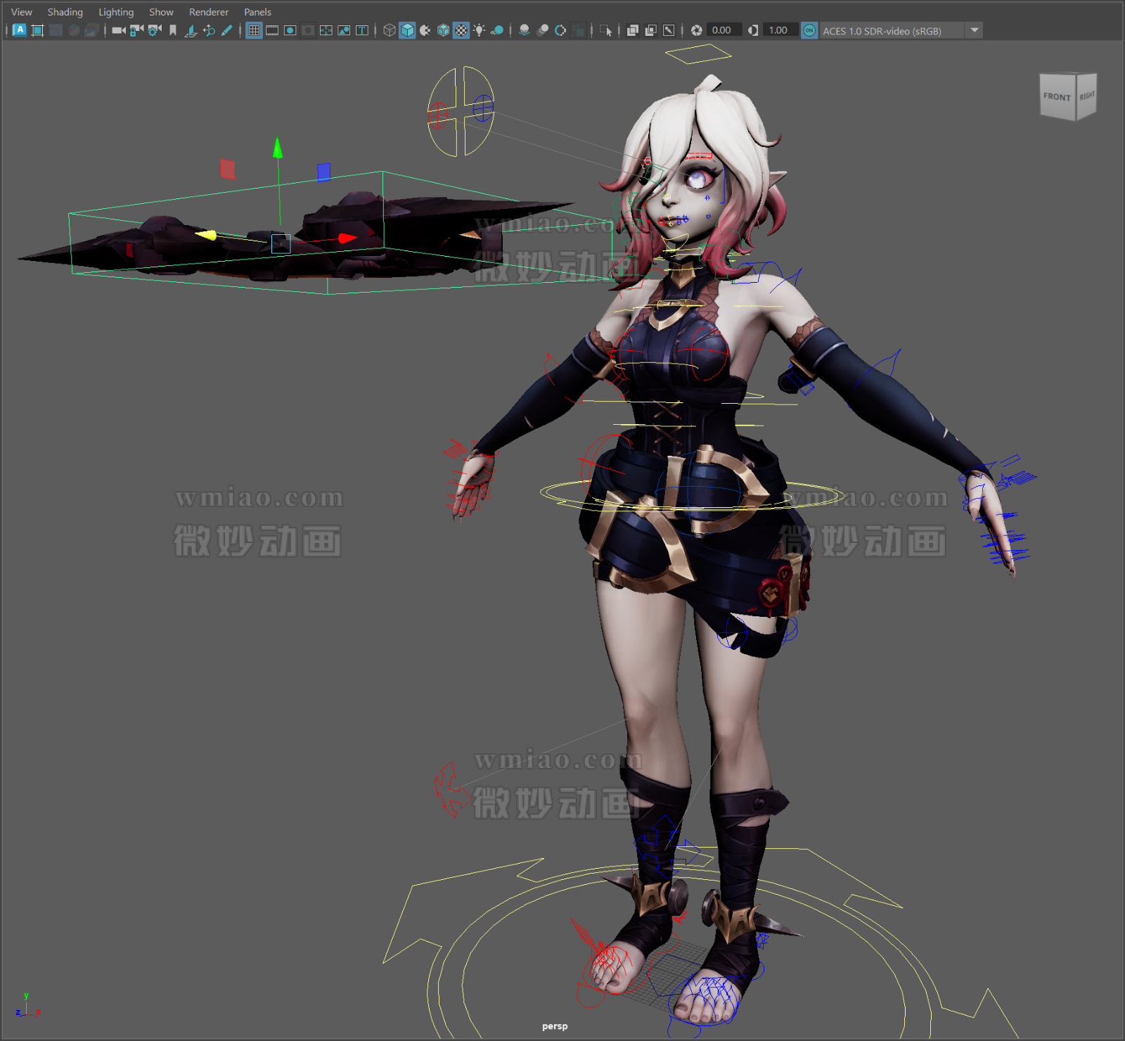 英雄联盟 狂厄蔷薇·贝蕾亚 角色League of Legends Briar